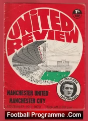 Bill Foulkes Testimonial Manchester United 1970 + George Best