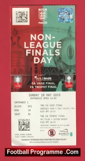 Chertsey Town v Cray Valley 2019 – Non League Trophy Cup Final Ticket