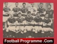 Wales Football Team Multi Autographed Signed Picture 1963 1964