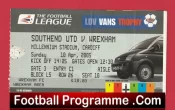 Wrexham v Southend United 2005 – League Trophy Cup Final Ticket