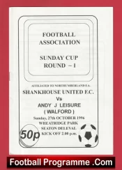 Shankhouse United v Andy J Leisure Walford 1996 – Sunday Cup