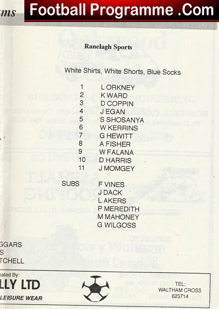 Somerset Ambury v Ranelagh Sports 1993 - Sunday Cup - Image 4