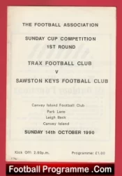 Trax United v Sawston Keys 1990 – Sunday Cup