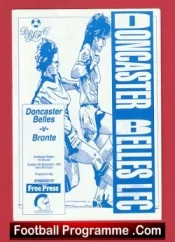 Doncaster Belles Ladies v Bronte 1992 – Womens Football