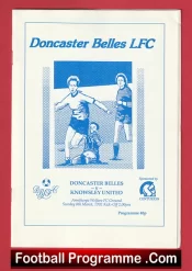 Doncaster Belles Ladies v Knowsley United 1992 – Womens Football