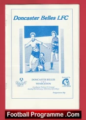 Doncaster Belles Ladies v Wimbledon 1992 – Womens Football