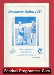 Doncaster Belles Ladies v Ipswich Town 1991 – Womens Football