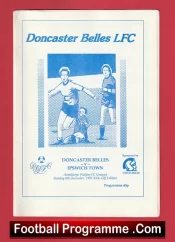 Doncaster Belles Ladies v Ipswich Town 1991 – Womens Football