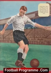 Fulham Johnny Haynes Autograph Signed Picture 1950’s