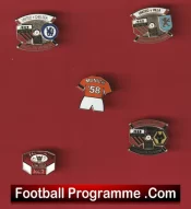 Manchester United Football Badge Collection Man Utd Badges X 5