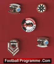 Manchester United Football Badge Collection Man Utd Badges X 5