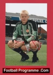 Manchester United Peter Schmeichel Autographed Signed Picture Man Utd