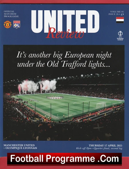 Manchester United v Olympique Lyonnais 2025 - Europa League - Image 2