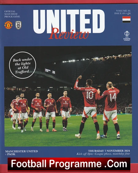 Manchester United v PAOK 2024 - Europa League - Image 2