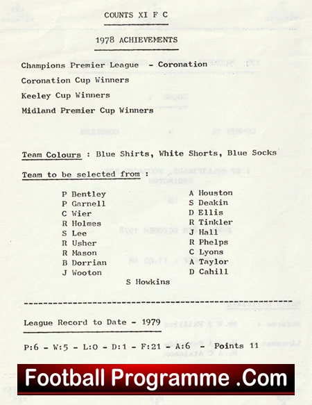 Counts v Cobblers 1978 - Sunday Cup Hollyfields Erdington - Image 3