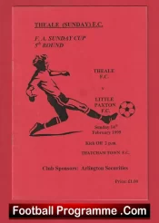 Theale v Little Paxton 1999 – Sunday Cup Thatcham Town