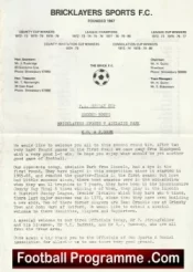 Bricklayers Sports v Adelaide Park 1980s – Sunday Cup