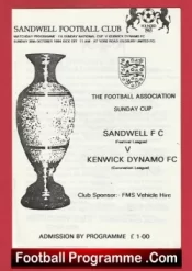 Sandwell v Kenwick Dynamo 1994 – Sunday Cup Oldbury United