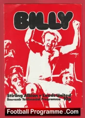 Billy Bremner Testimonial Benefit Match Leeds United Stirling Albion 1974