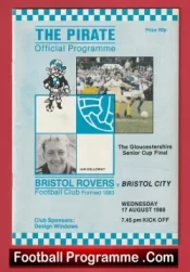 Bristol Rovers v Bristol City 1988 – Glos Senior Cup Final