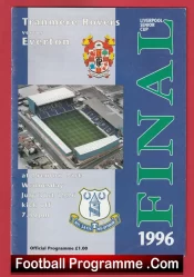 Tranmere Rovers v Everton 1996 – Liverpool Senior Cup Final