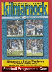 Kilmarnock v Bolton Wanderes 1995 – Pre Season Friendly Match