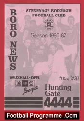 Stevenage Borough v QPR 1986 – Friendly Match