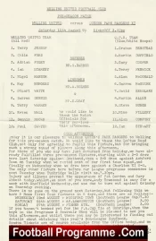 Welling United v QPR 1984 – Pre Season Friendly Match