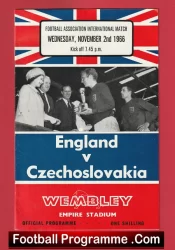 England v Czechoslovakia 1966 – Czech Football Team