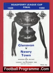 Glenavon v Newry Town 1989 – Cup Final Belfast
