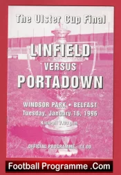 Linfield v Portadown 1996 – Cup Final Belfast