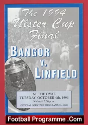 Linfield v Bangor 1994 – Cup Final Belfast