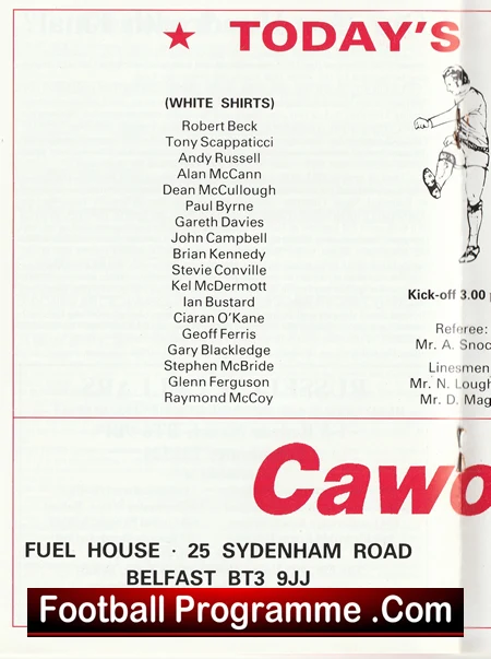 Glenavon v Newry Town 1990 - Senior Shield Cup Final Ballyskeagh - Image 3