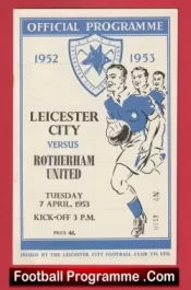 Leicester City v Rotherham United 1953 – 1950s