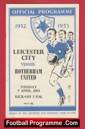 Leicester City v Rotherham United 1953 – 1950s