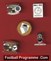 Manchester United Football Badge Collection Man Utd Badges X 5
