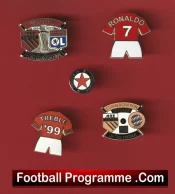 Manchester United Football Badge Collection Man Utd Badges X 5