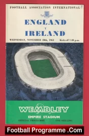 England v Ireland 1963 – Bobby Charlton – Bobby Moore