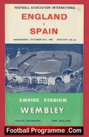 England v Spain 1960 – Football International Match Wembley