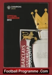 Manchester United Official Yearbook Man Utd 2013