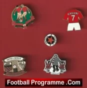 Manchester United Football Badge Collection Man Utd Badges X 5