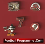 Manchester United Football Badge Collection Man Utd Badges X 5
