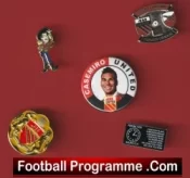 Manchester United Football Badge Collection Man Utd Badges X 5
