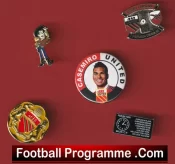 Manchester United Football Badge Collection Man Utd Badges X 5