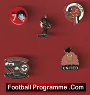 Manchester United Football Badge Collection Man Utd Badges X 5