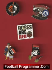 Manchester United Football Badge Collection Man Utd Badges X 5