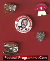 Manchester United Football Badge Collection Man Utd Badges X 5