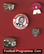 Manchester United Football Badge Collection Man Utd Badges X 5