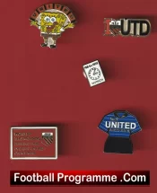 Manchester United Football Badge Collection Man Utd Badges X 5