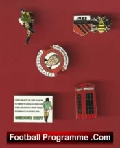 Manchester United Football Badge Collection Man Utd Badges X 5